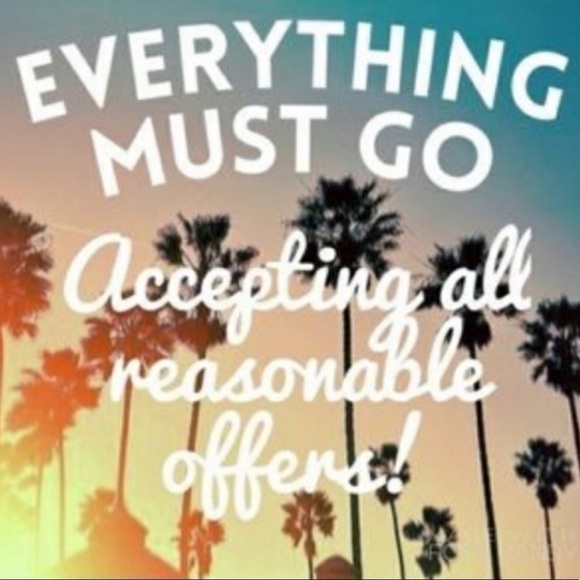 CLOSET CLEAR OUT | ACCEPTING REASONABLE OFFERS - Picture 1 of 1